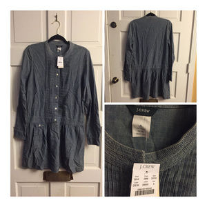 J.Crew Women Denim Dress NWT Sz8